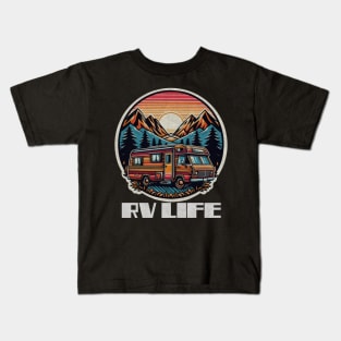 Happy RV life Kids T-Shirt